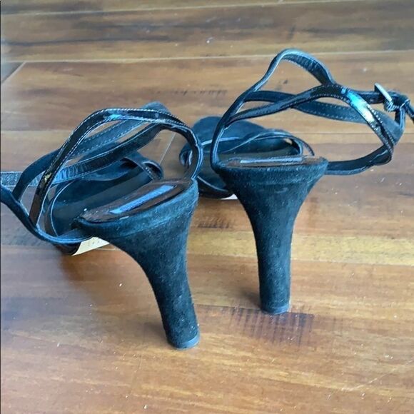 𝅺ARTURO Chiang Patent Suede High Heel Sandal Shoes - Picture 7 of 8